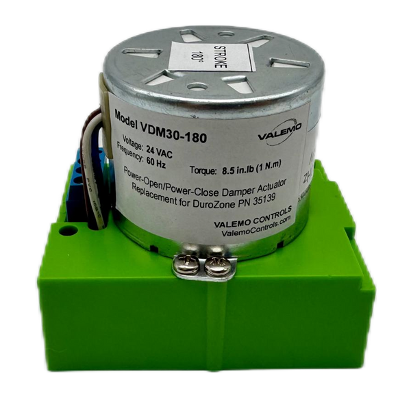 VDM30-180, Power-Open/Power-Close Damper Actuator Replacement for