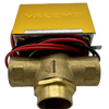 CASE of (12) V3417-A1S Motorized Zone Valve, 3-way, 1" Sweat, 24 VAC with End Switch