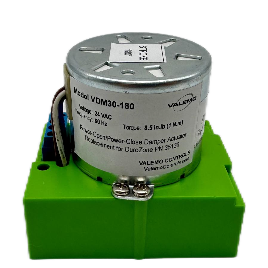 VDM30-180, Power-Open/Power-Close Damper Actuator Replacement for DuroZone Part 35139