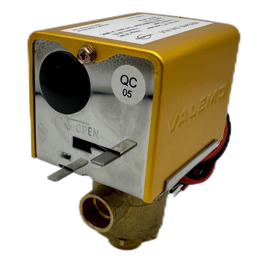 V3212-A1S Zone Valve, 3-way, 1/2", Sweat, 24 VAC w/ End Switch