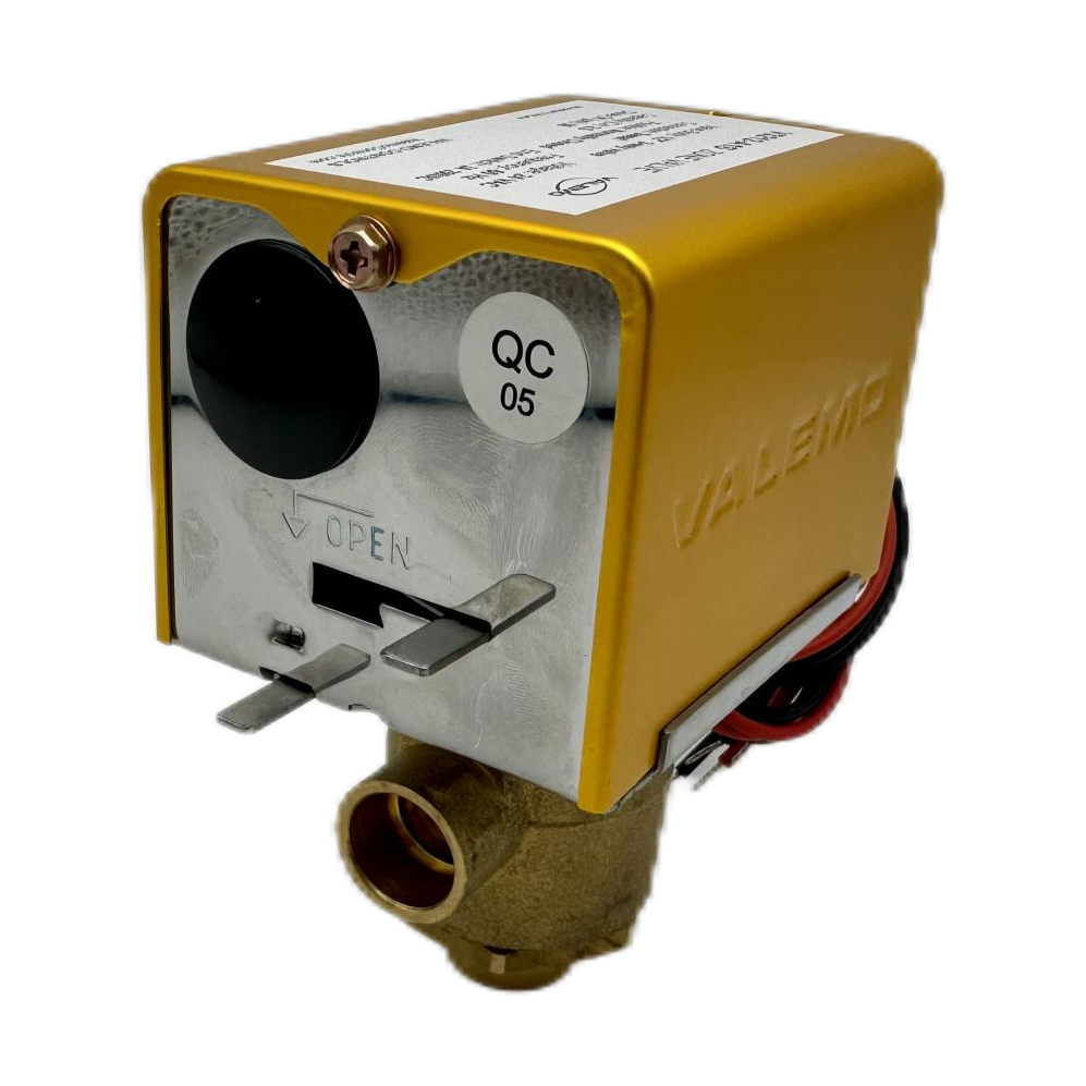 CASE of (12) V3212-A1S Motorized Zone Valve, 3-way, 1/2" Sweat, 24 VAC with End Switch