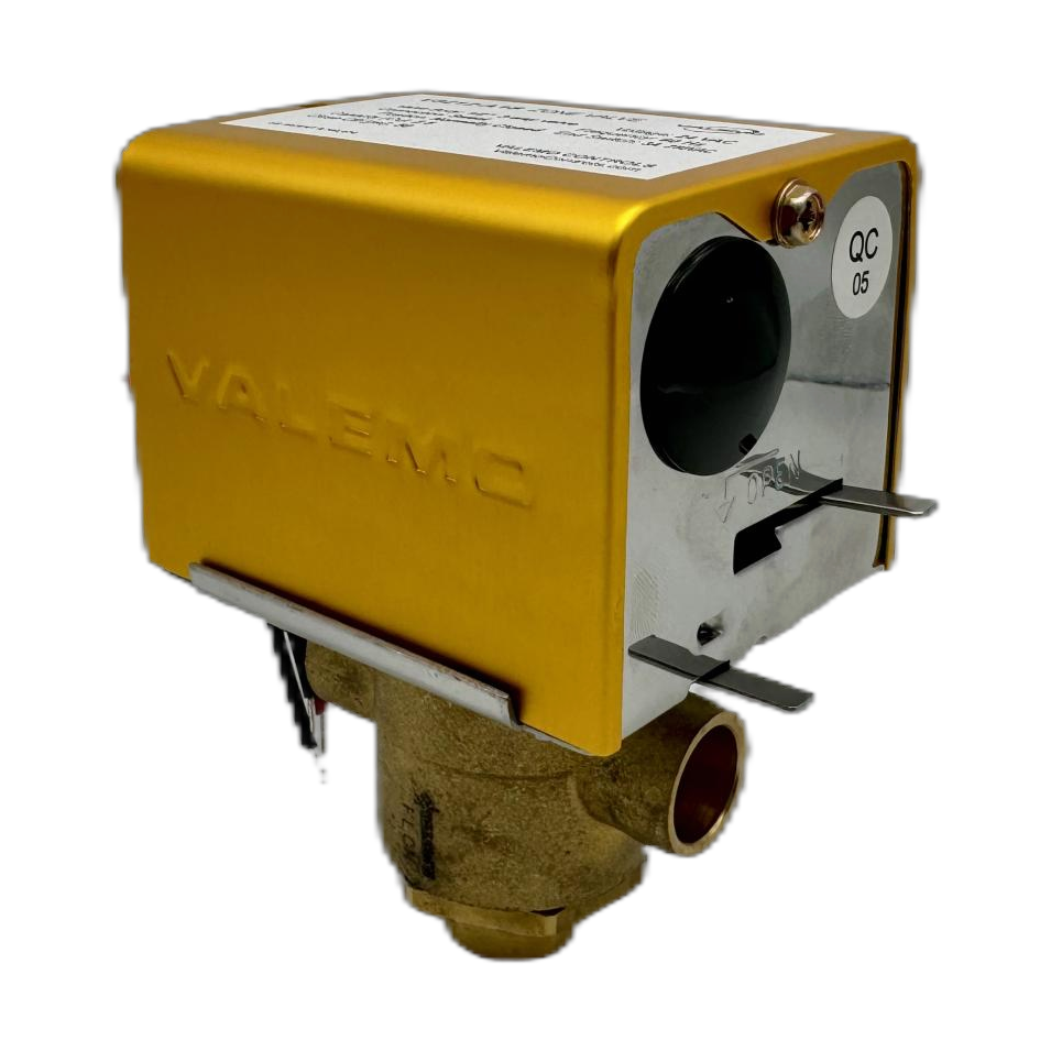 CASE of (12) V3212-A1S Motorized Zone Valve, 3-way, 1/2" Sweat, 24 VAC with End Switch