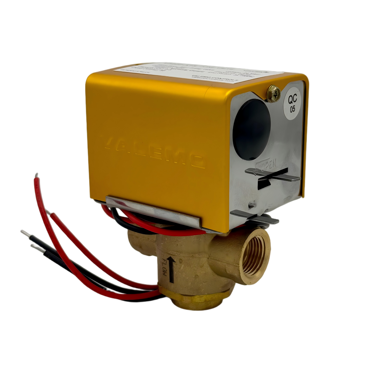 V3222-A1S Zone Valve, 3-way, 1/2" NPT, 24 VAC w/ End Switch