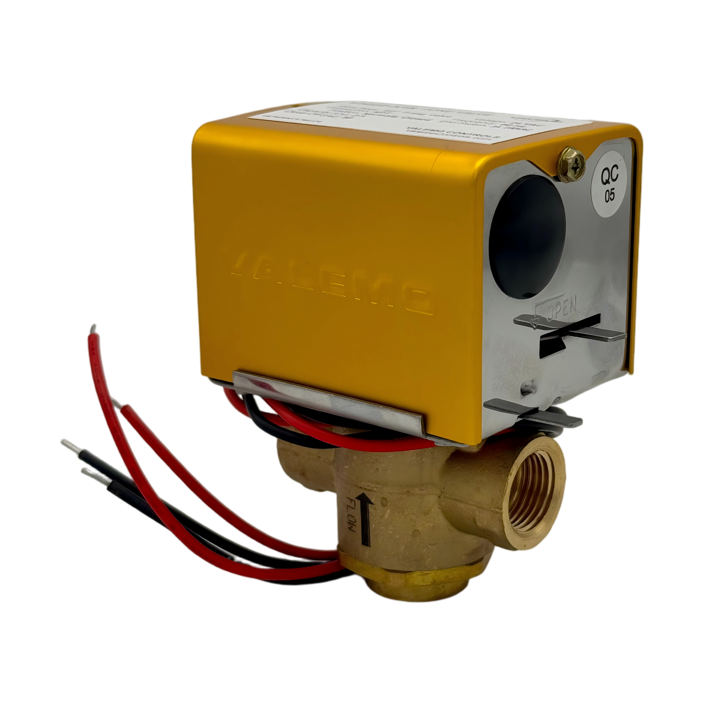 CASE of (12) V3222-A1S Motorized Zone Valve, 3-way, 1/2" NPT, 24 VAC with End Switch