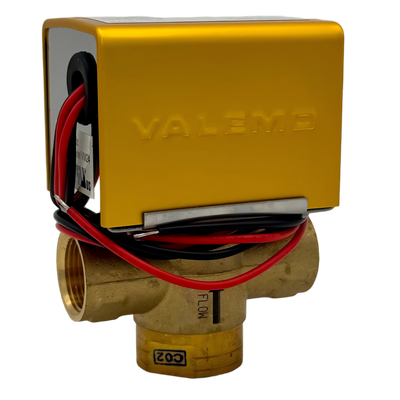V3323-A1S Zone Valve, 3-way, 3/4" NPT, 24 VAC w/ End Switch