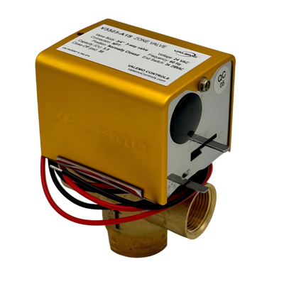 V3323-A1S Zone Valve, 3-way, 3/4" NPT, 24 VAC w/ End Switch