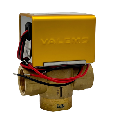 V3427-A1S Zone Valve, 3-way, 1" NPT, 24 VAC w/ End Switch