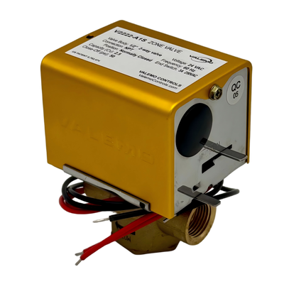 CASE of (12) V2222-A1S Motorized Zone Valve, 2-way, 1/2" NPT, 24 VAC with End Switch