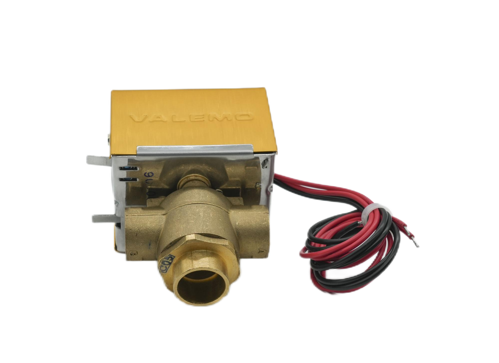 CASE of (12) V3313-A1S Motorized Zone Valve, 3-way, 3/4" Sweat, 24 VAC with End Switch