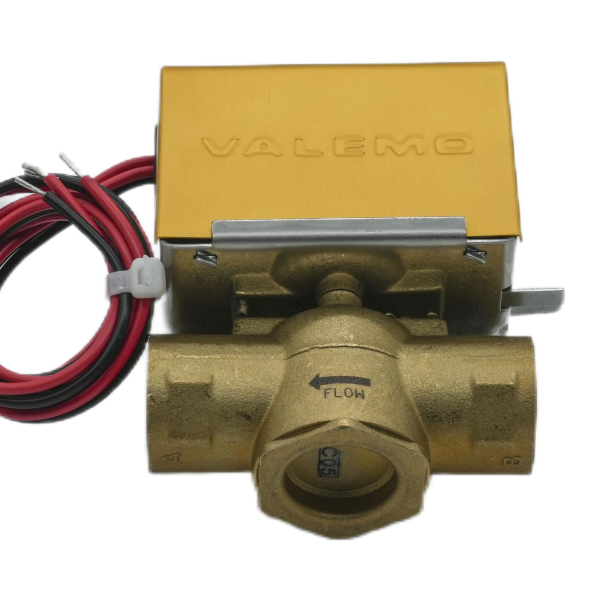 V2417-A1S Zone Valve, 2-way, 1", Sweat, 24 VAC, w/ End Switch