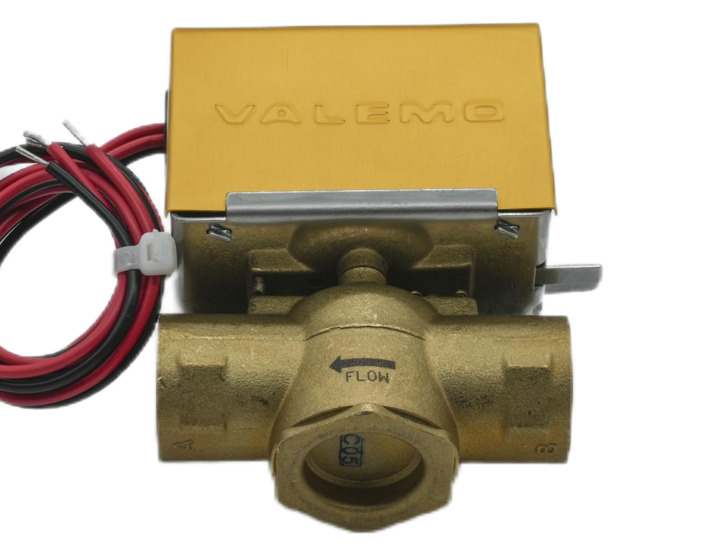 V2417-A1S Zone Valve, 2-way, 1", Sweat, 24 VAC, w/ End Switch