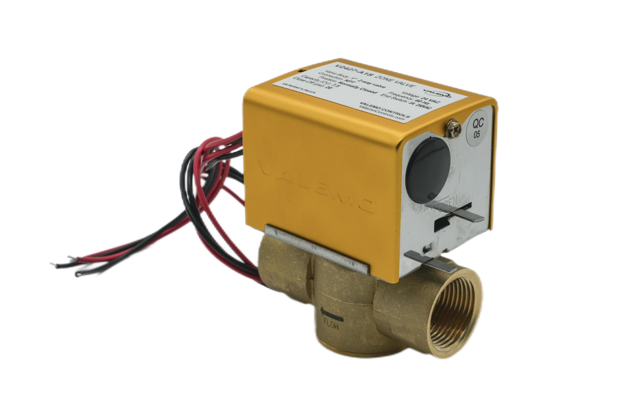 CASE of (12) V2427-A1S Zone Valve, 2-way, 1" NPT, 24 VAC w/ End Switch