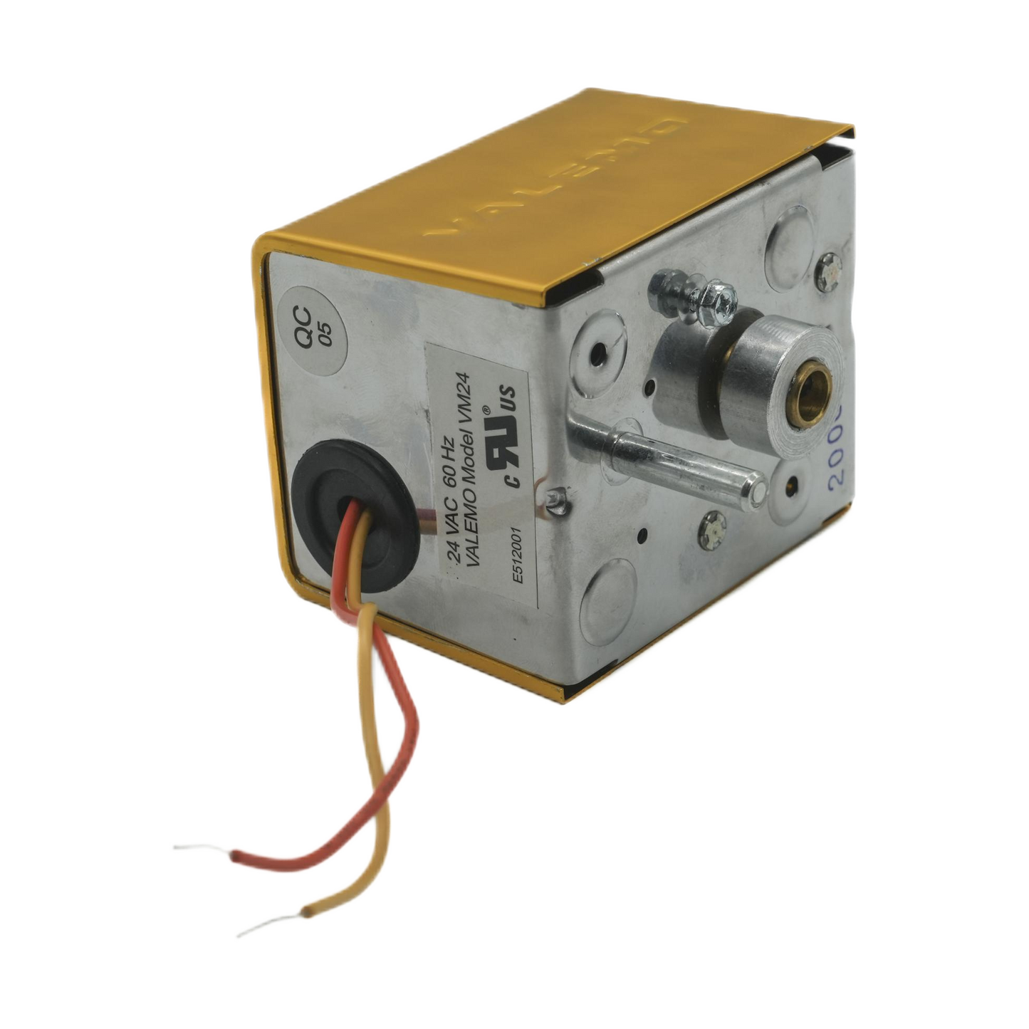 VALEMO VDM20-B120, General Purpose Spring Return Damper Actuator and Motor, Replacement for similar models by Honeywell, Erie and etc. 120 VAC, No Switch