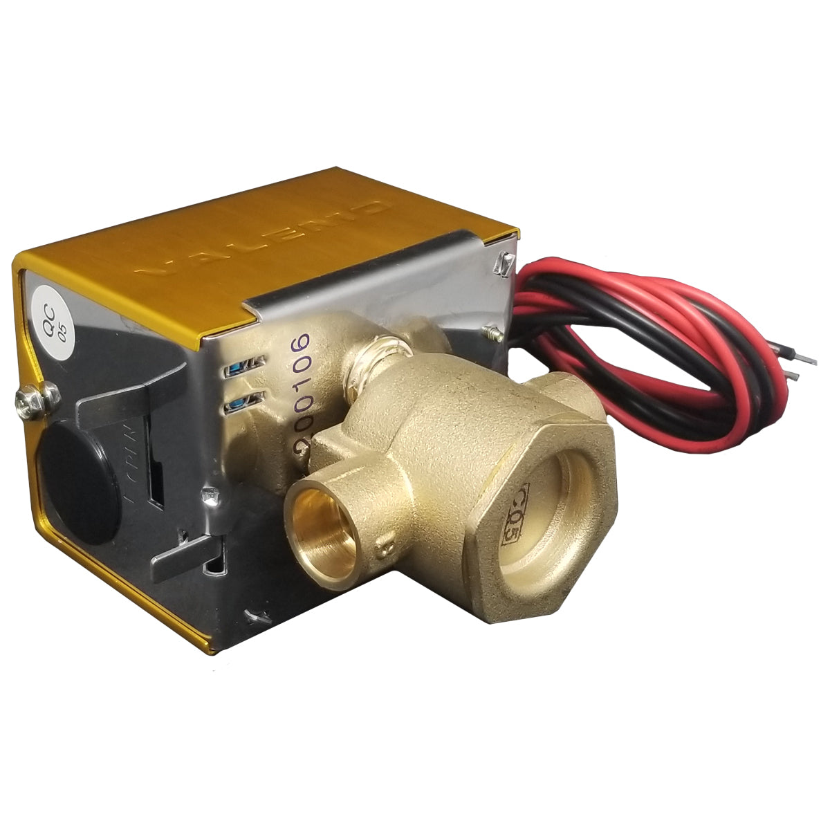 CASE of (12) V2212-A1S Motorized Zone Valve, 2-way, 1/2" Sweat, 24 VAC with End Switch