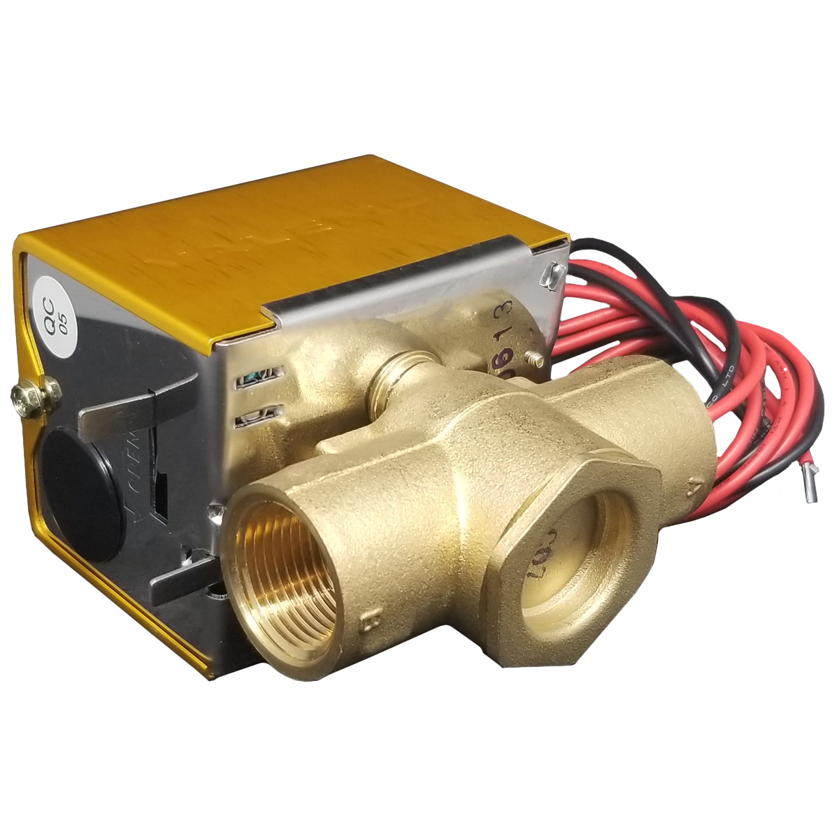 CASE of (12) V2323-A1S Zone Valve, 2-way, 3/4" NPT, 24 VAC w/ End Switch