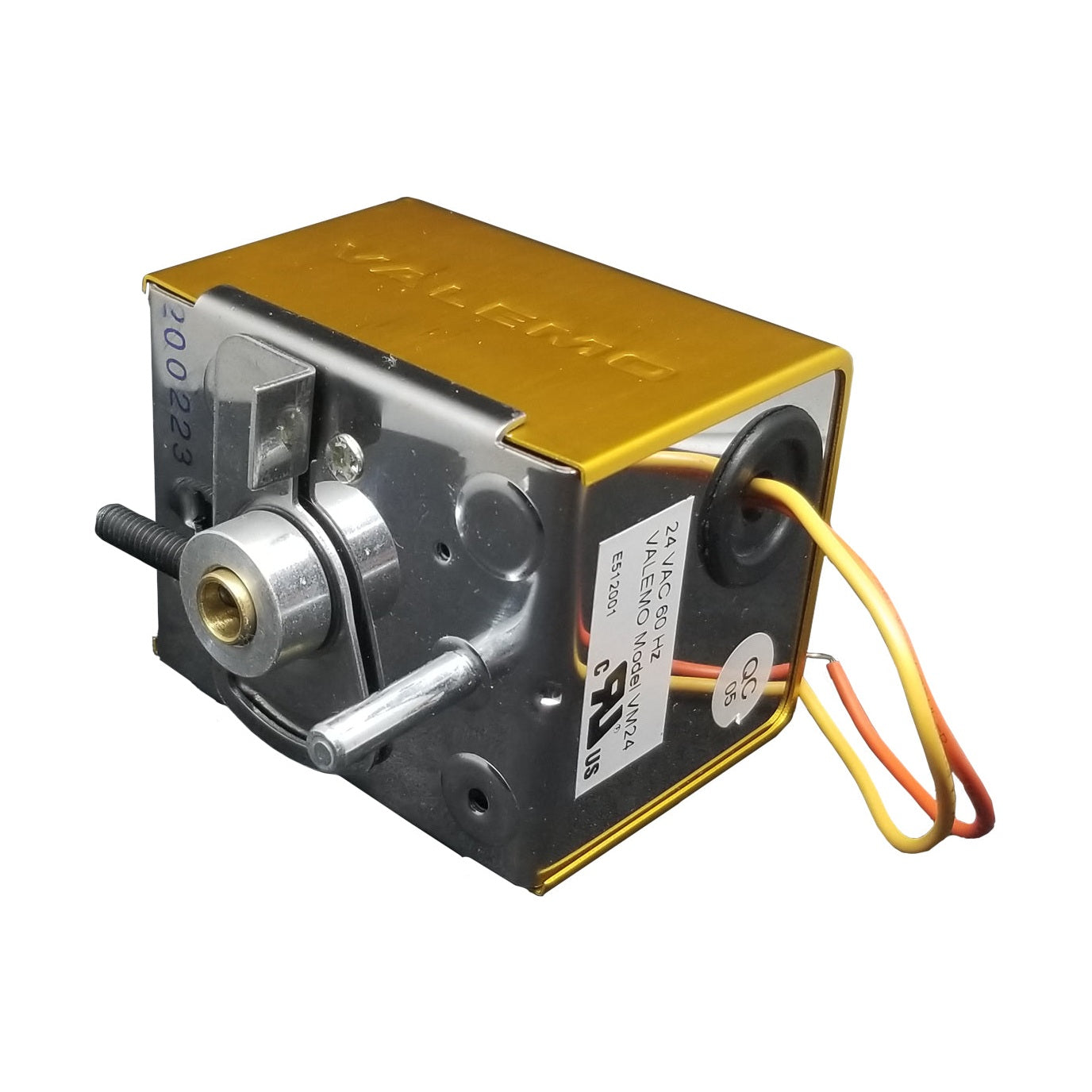 Valemo VDM10B,  24 VAC General Purpose Spring Return Damper Motor Actuator , Replace Honeywell M847D & other damper Actuators (see more below), with adjustable stopper.