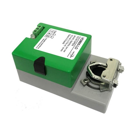 VDM60-LO HVAC Damper Actuator, 24VAC/DC On/Off, Floating Non-Spring Return