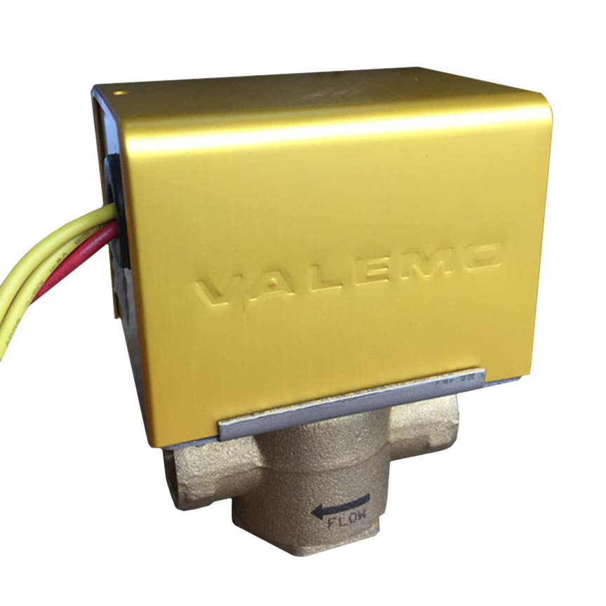 CASE of (12) V2313-A1S Zone Valves, 2-way, 3/4" Sweat, w/ End Switch